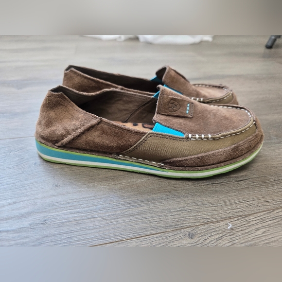 Ariat Shoes - Ariat Cruiser Slip On Flat Loafer Womens Size 7 Western Comfy Cowgirl Boho